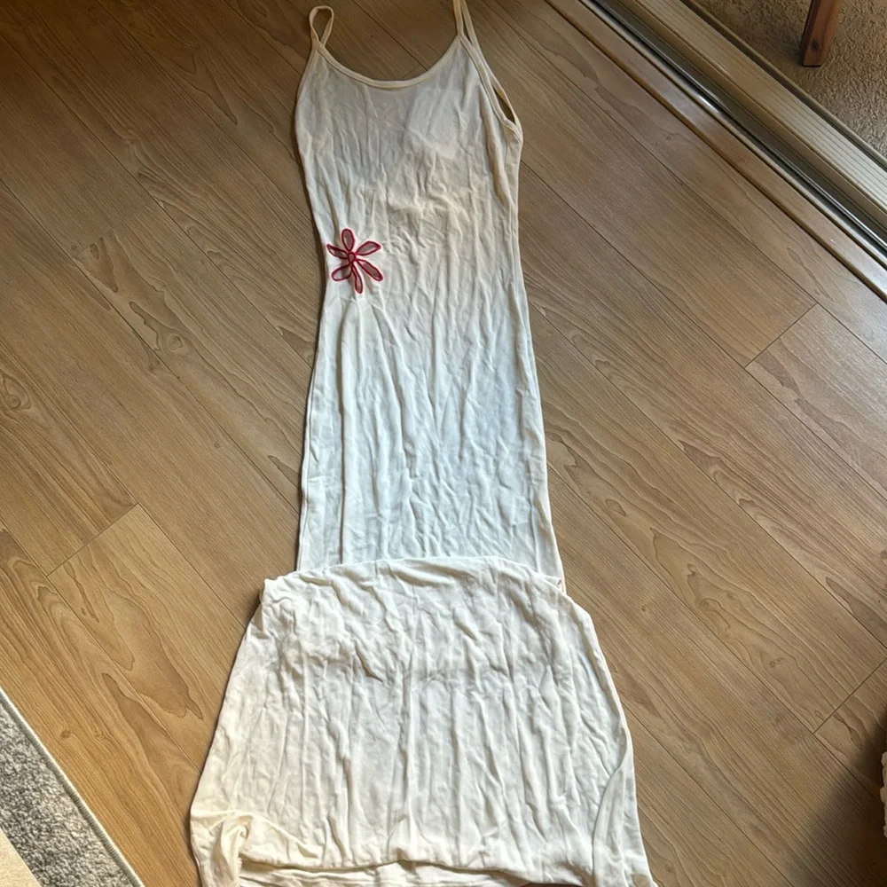 STELLA CUT OUT DRESS - CREME - Picture 1 of 6